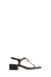 Marmont black 35mm Sandals - Black