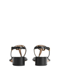 Marmont black 35mm Sandals - Black
