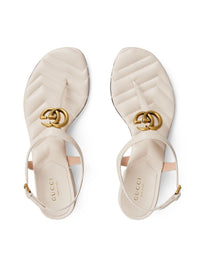 Marmont white 35mm Sandals - White