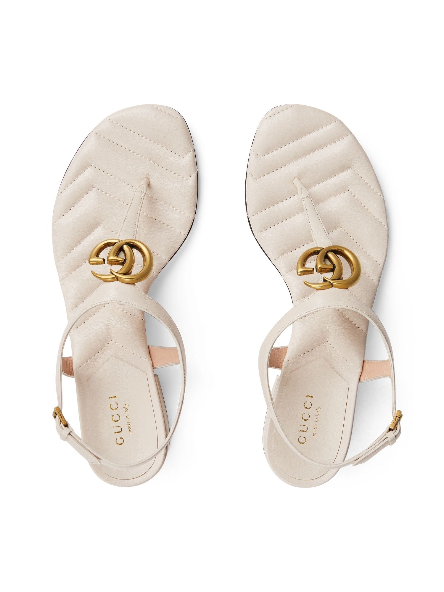 Marmont white 35mm Sandals - White