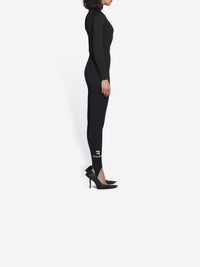 Sporty B Leg Socks black Leggings - Black