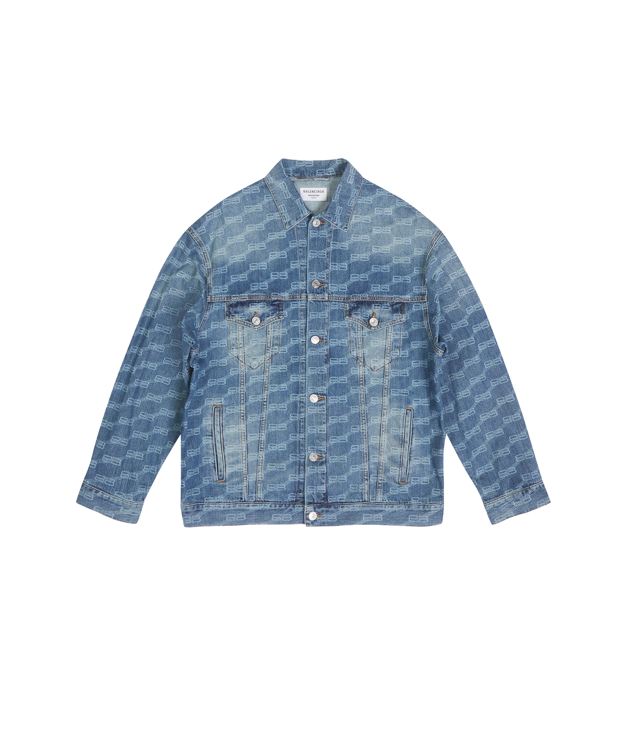 BB Monogram Jacket - Blue