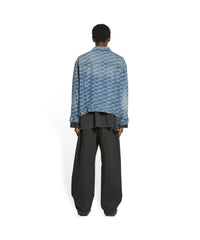 BB Monogram Jacket - Blue