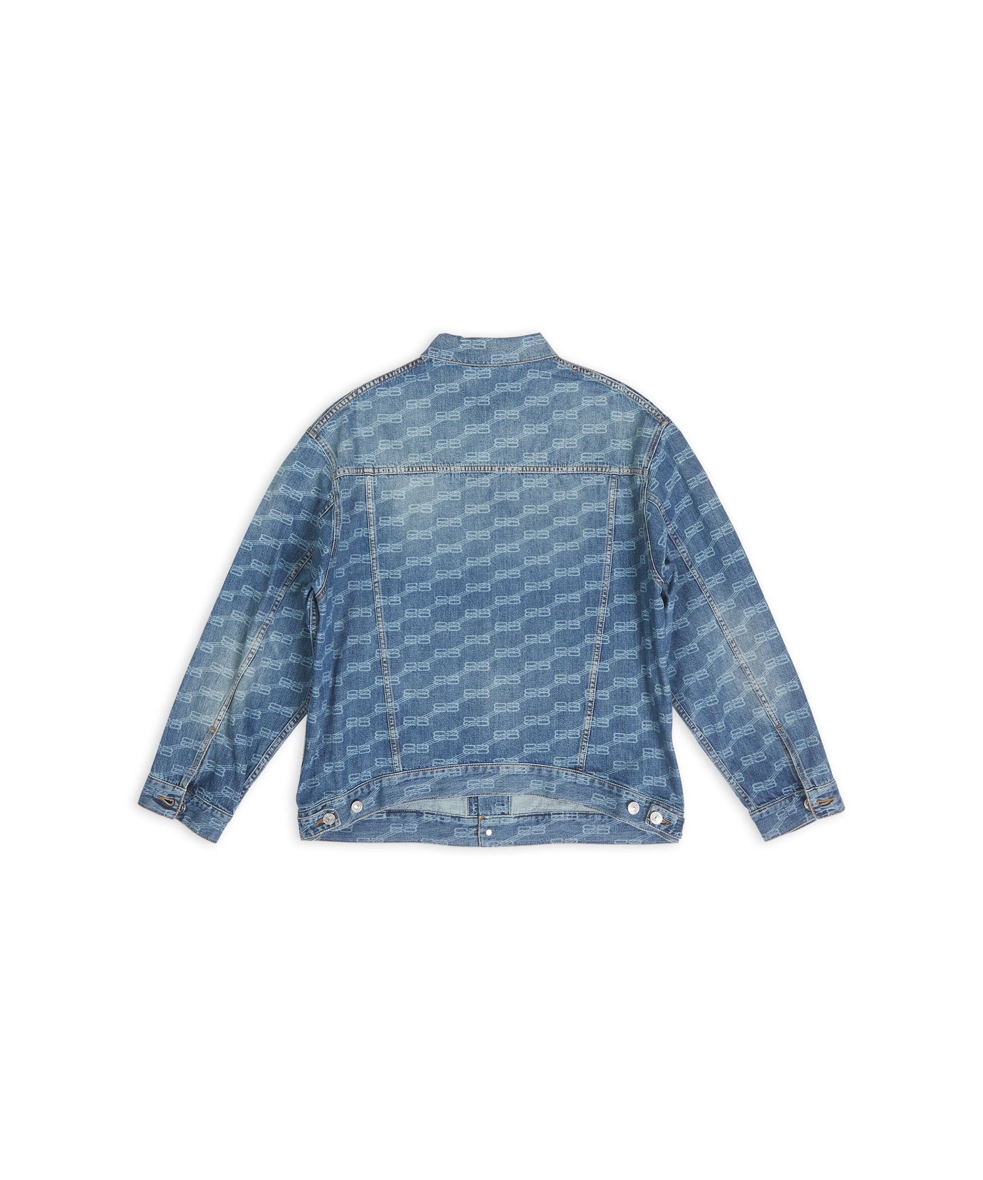 BB Monogram Jacket - Blue Authentic Ring