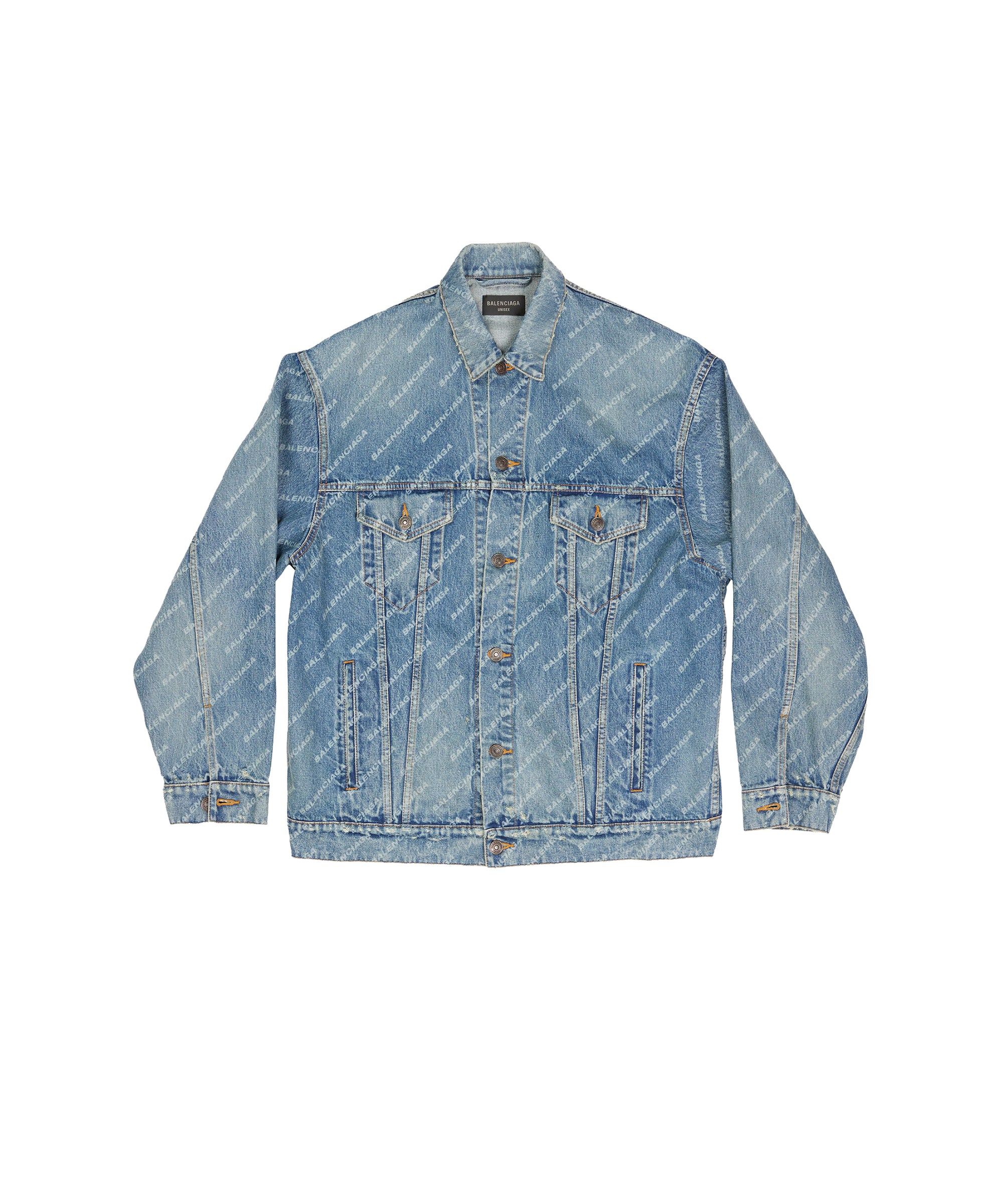 Racing All Over Logo Jacket - True Blue