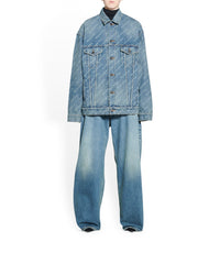 Racing All Over Logo Jacket - True Blue