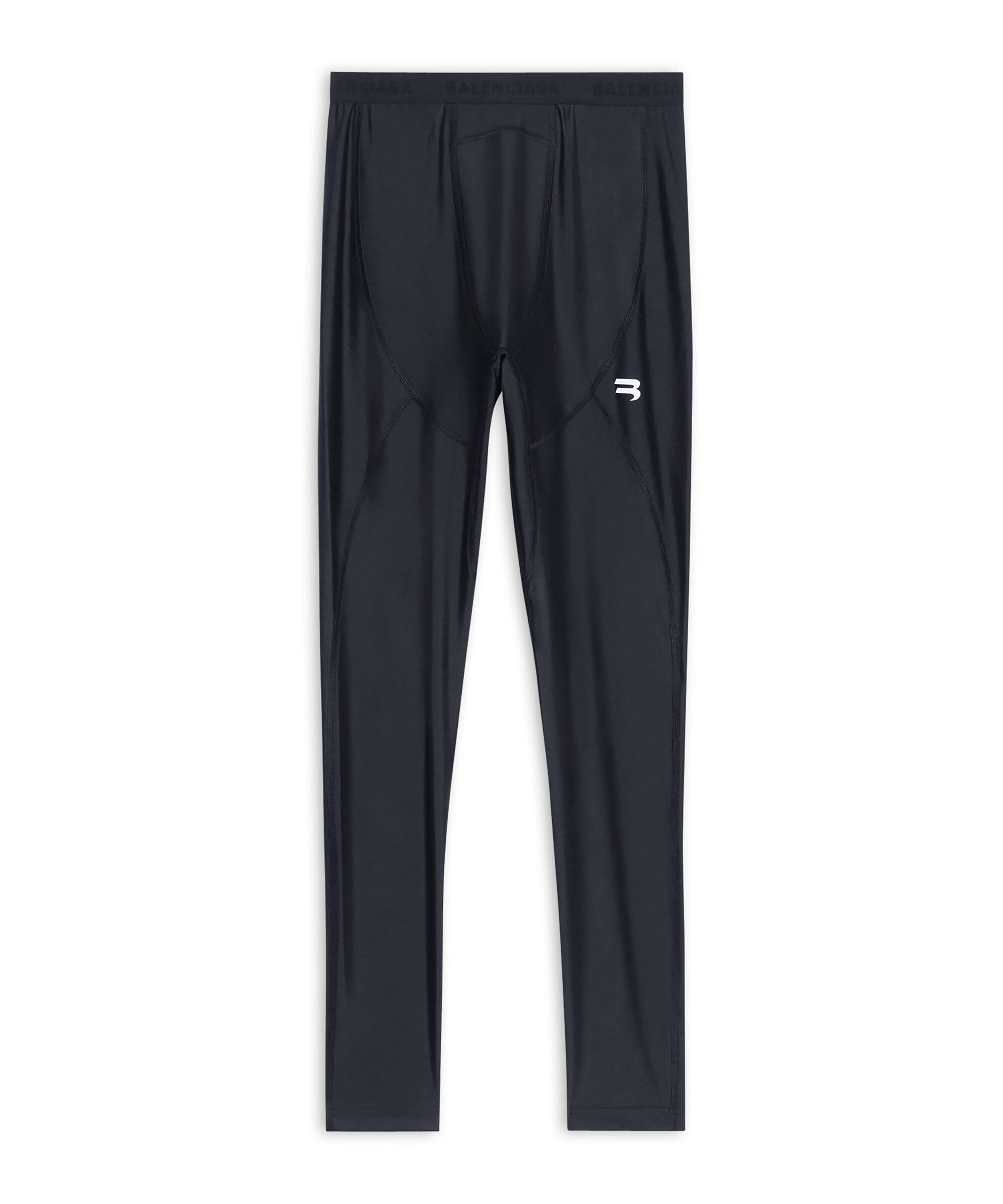 Sporty B Leggings - Black