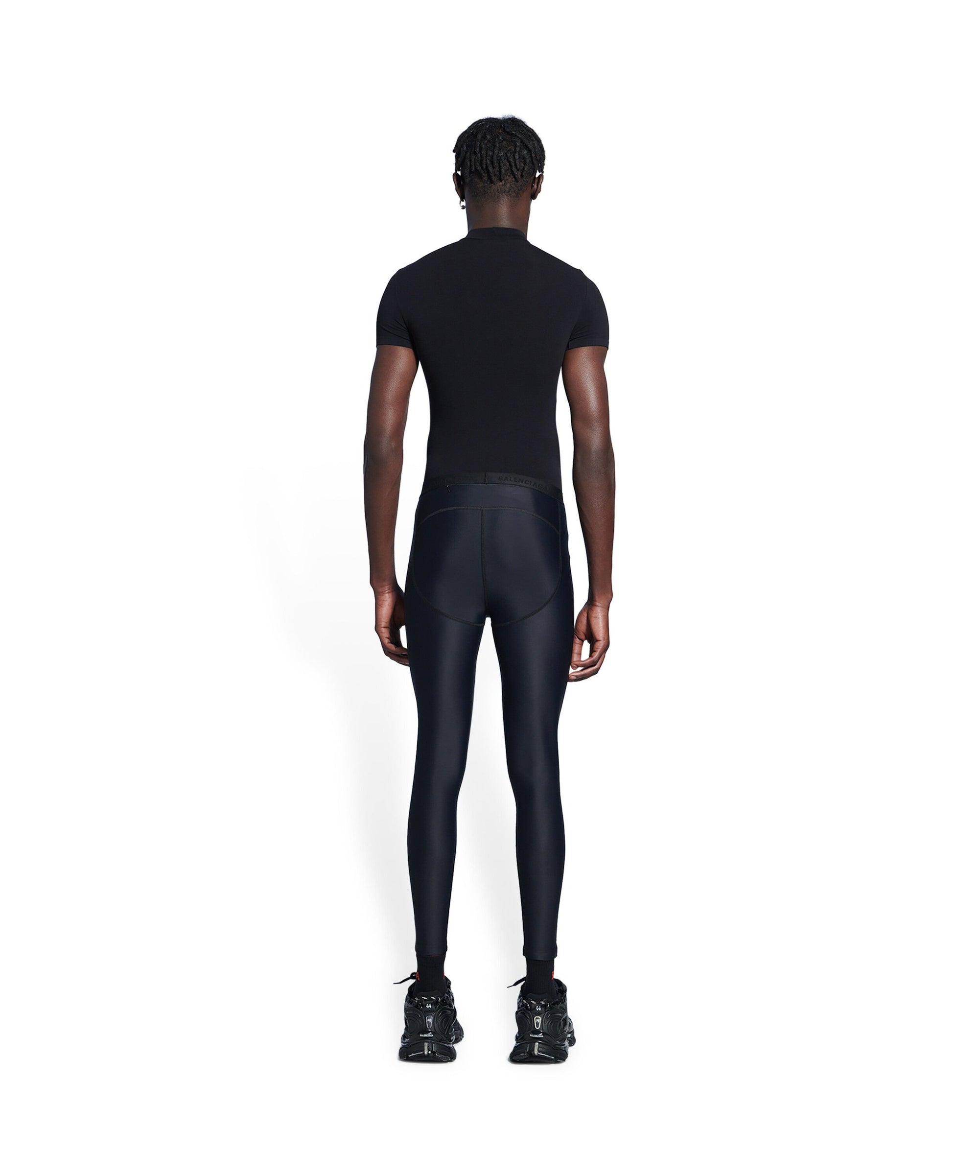 Sporty B Leggings - Black
