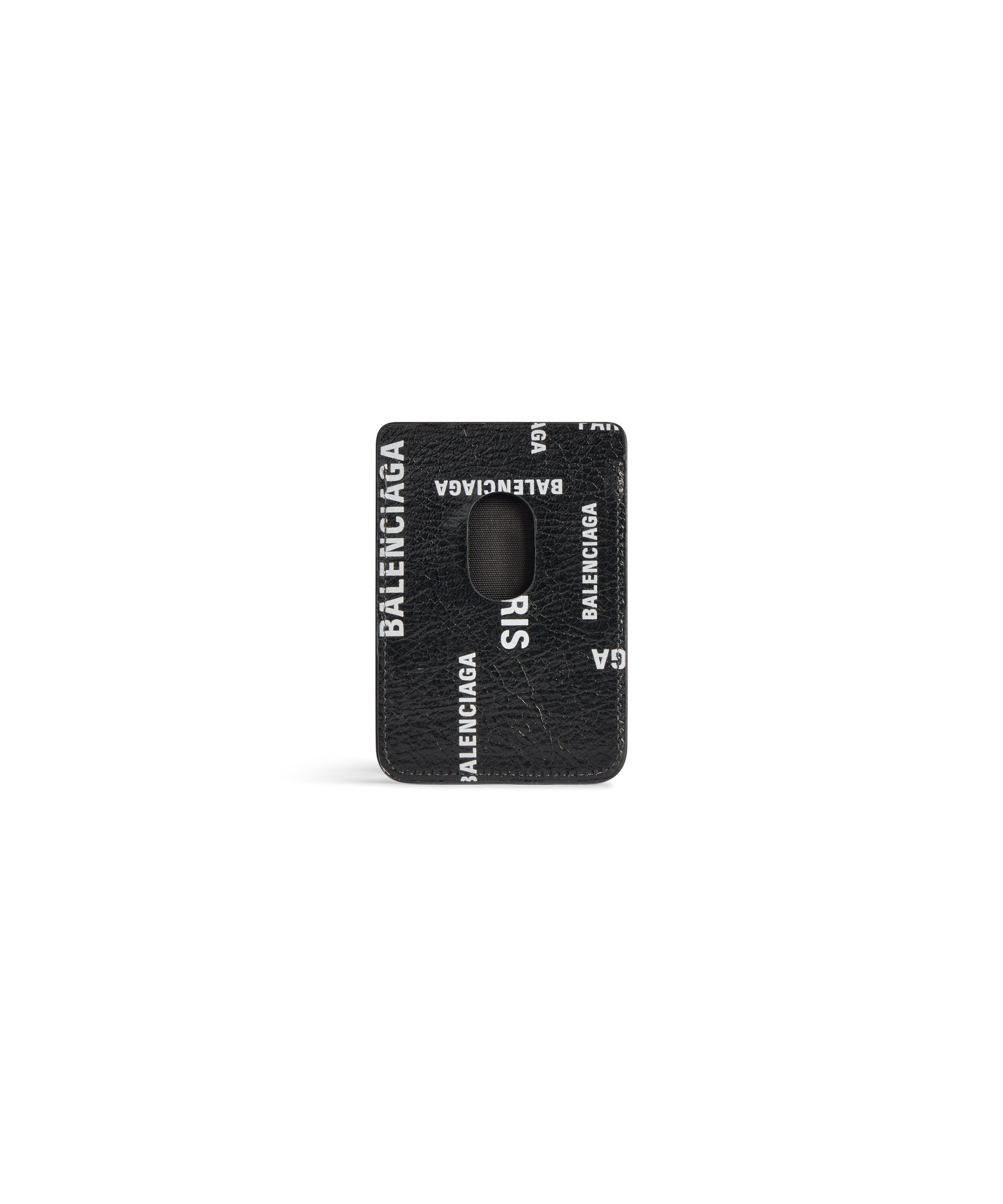 Cash Magnet Card Holder Bal Paris Allover - Black & White