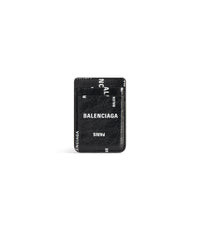 Cash Magnet Card Holder Bal Paris Allover - Black & White