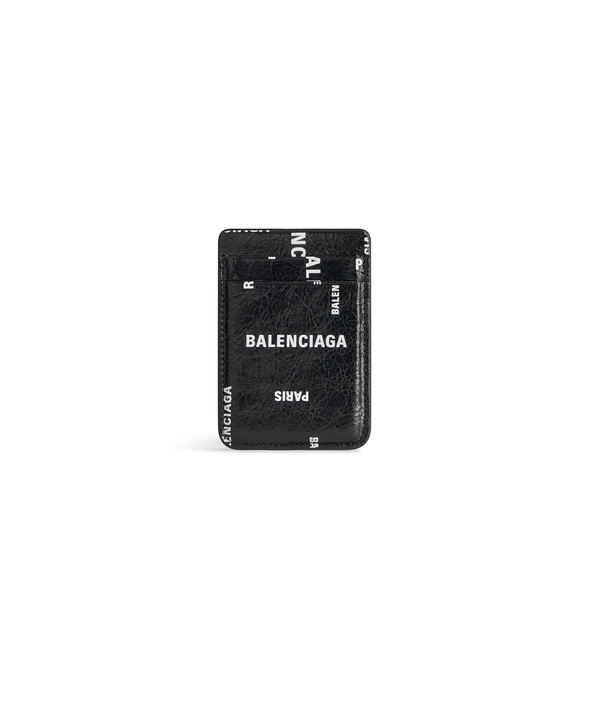Cash Magnet Card Holder Bal Paris Allover - Black & White