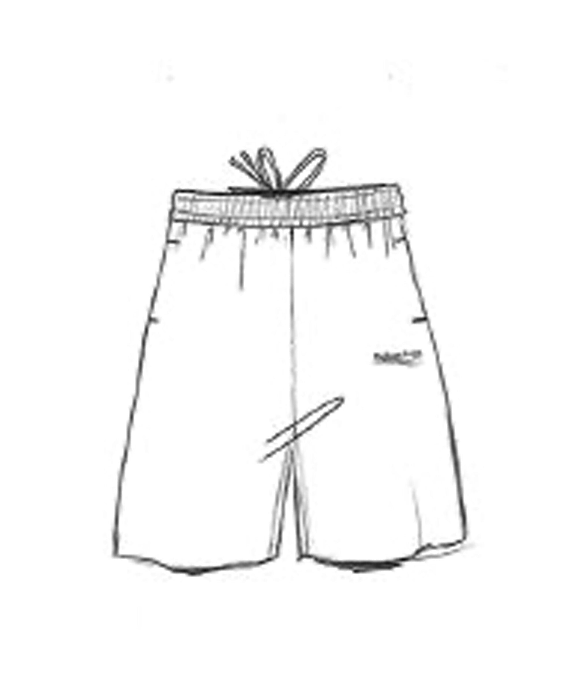 Political Campaign Sweat Shorts - Bright Red & White & Blue