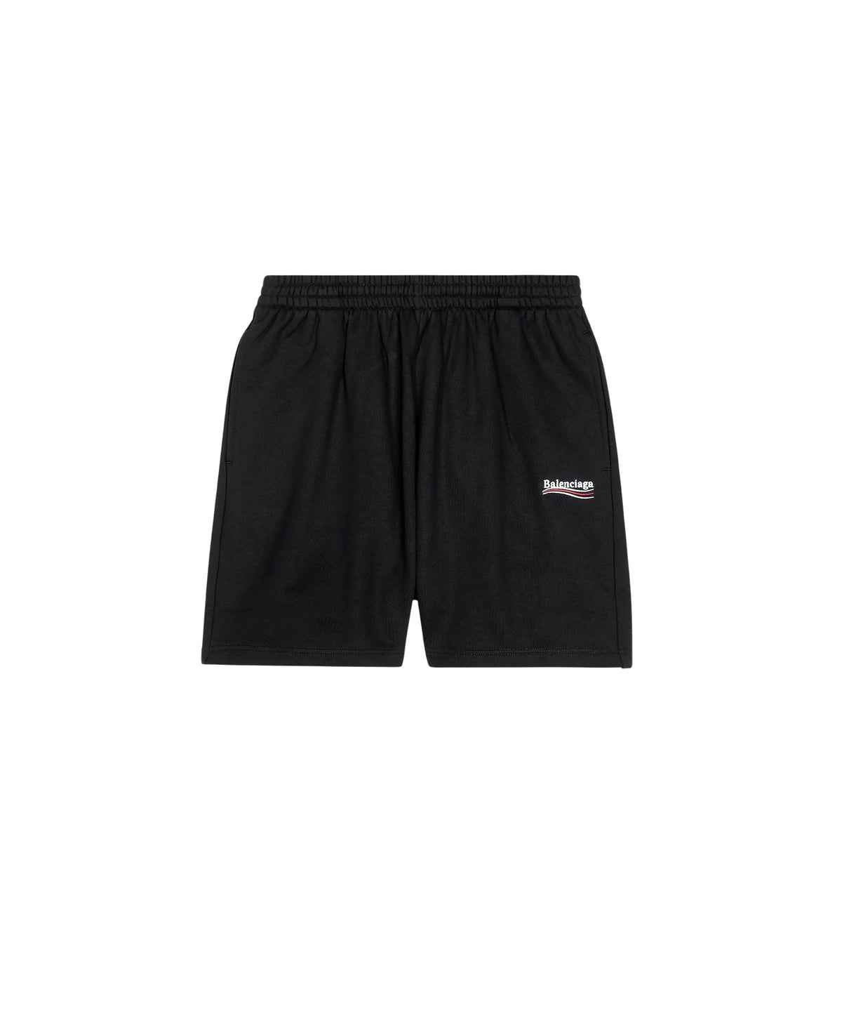 Political Campaign Sweat Shorts - Black & White