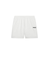 Political Campaign Sweat Shorts - Dirty White & Black & Blue