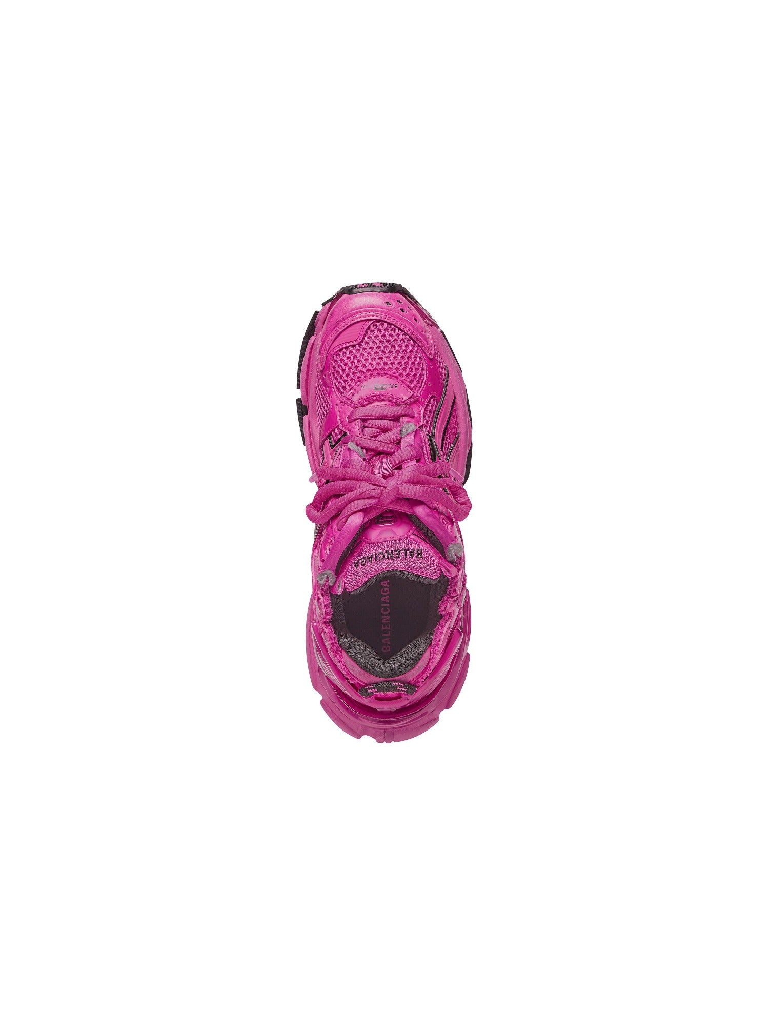 Runner dark pink & black Sneakers - Dark Pink & Black