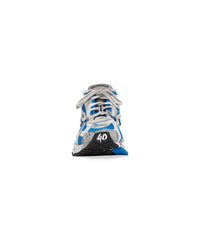 Runner Sneakers - Navy & Whit & Black & Grey