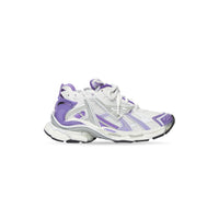 Runner Sneakers - Purple & Grey & White