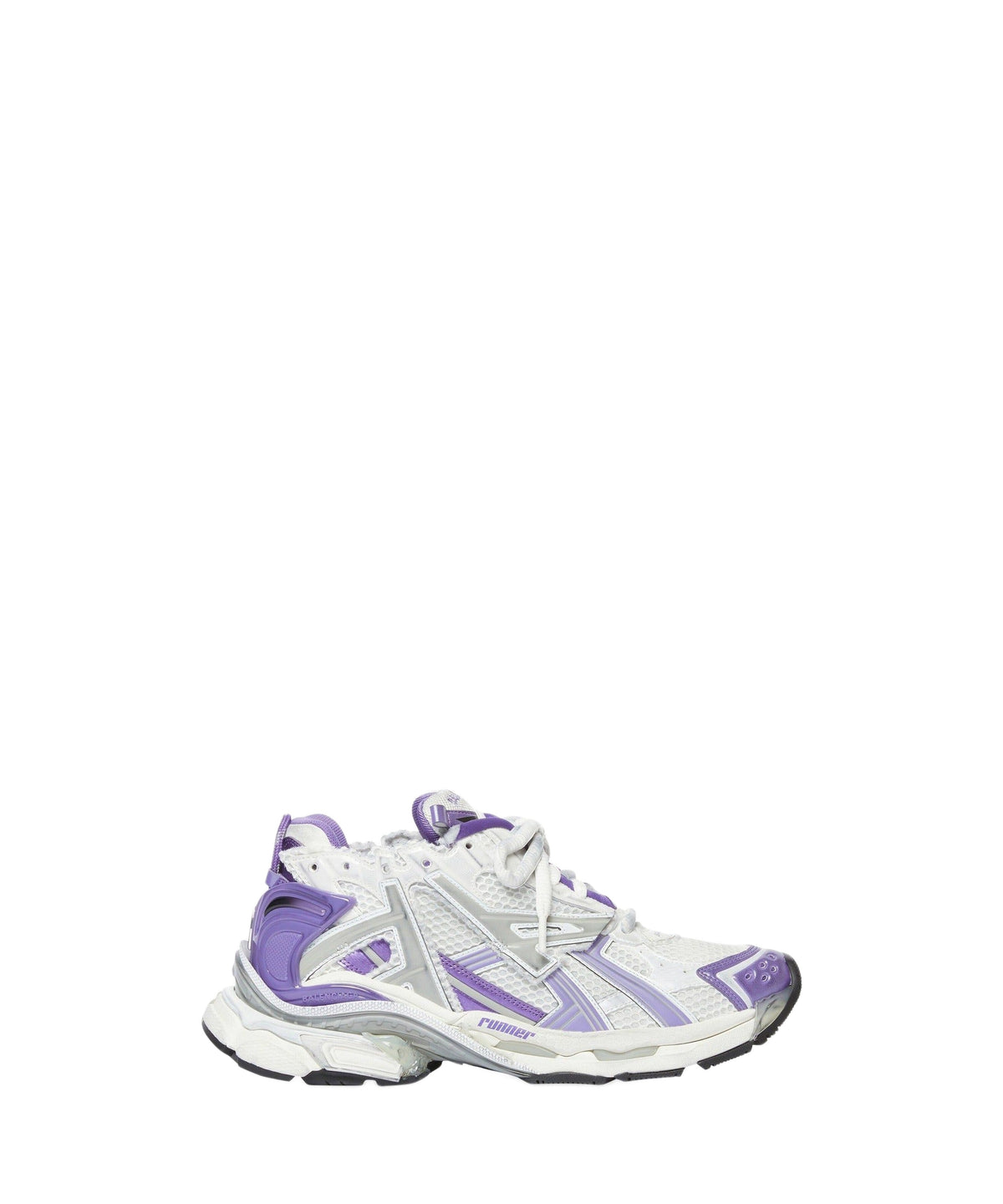 RUNNER / Runner Sneakers - Purple & Grey & White