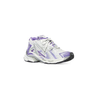 Runner Sneakers - Purple & Grey & White