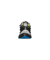 Runner Sneakers - Green & Blue & Grey