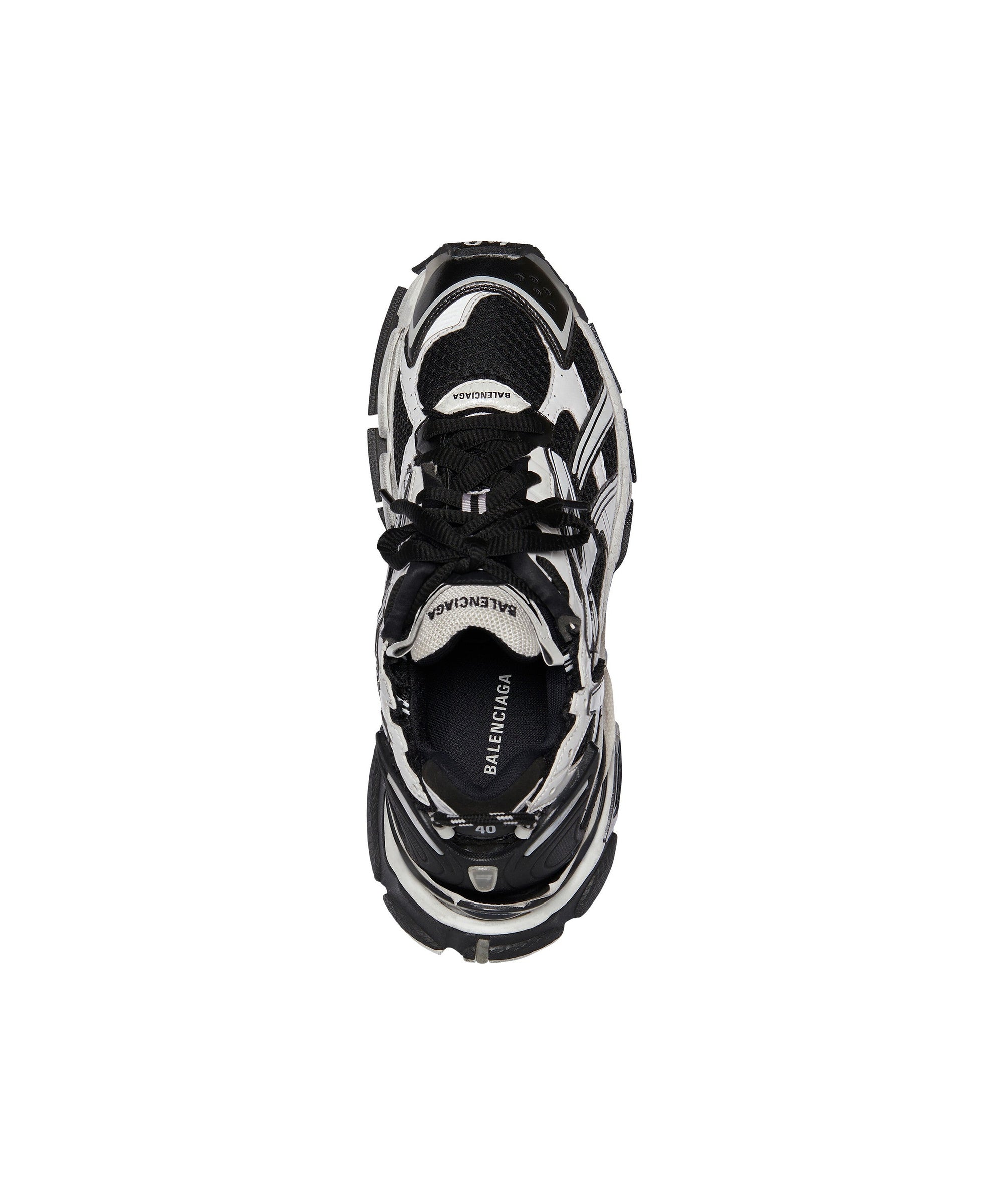 Runner Sneakers - Green & Blue & Grey