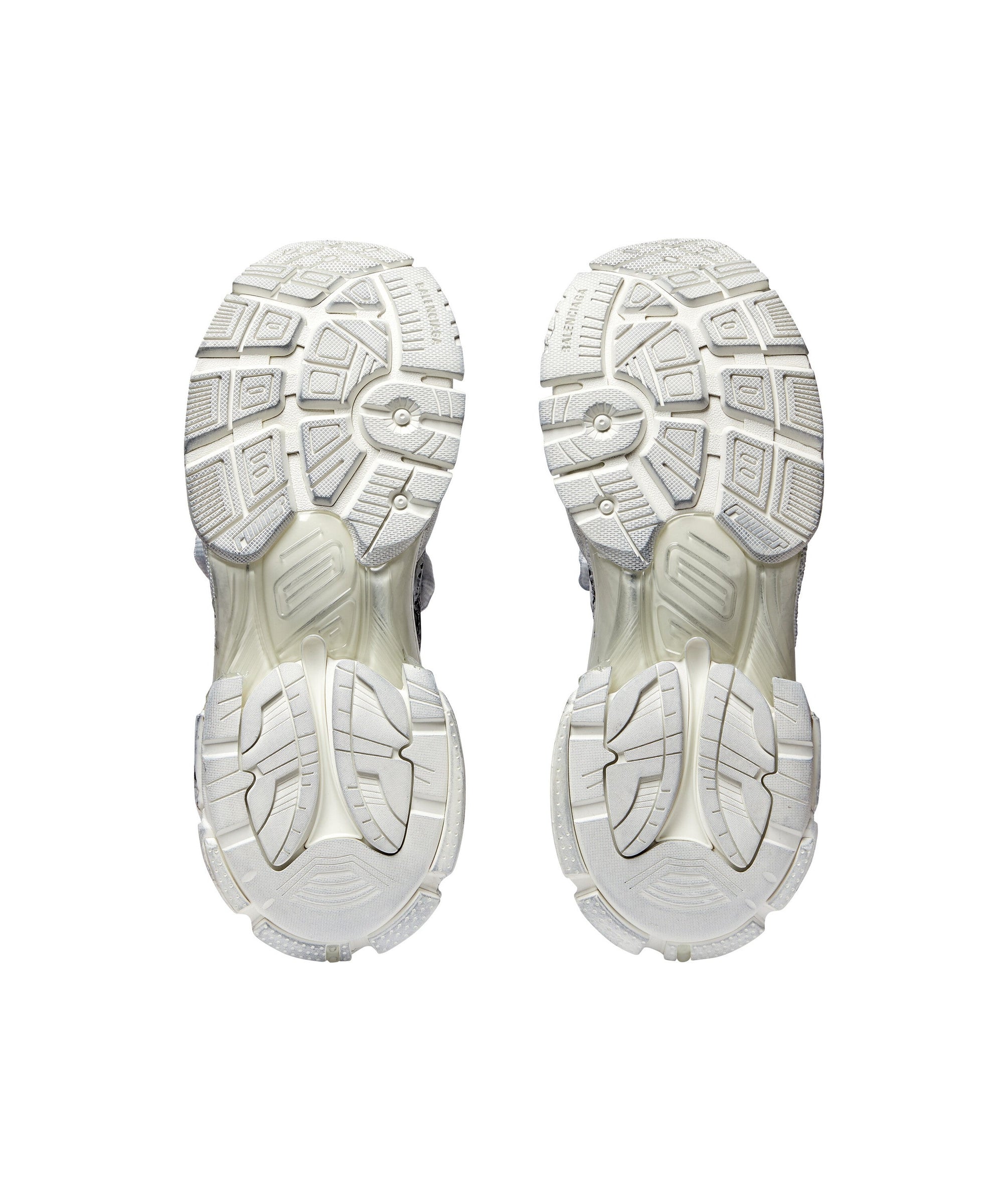 Runner Graffiti Sneakers - White & Black
