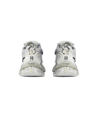 Runner Graffiti Sneakers - White & Black