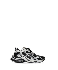 Runner Sneakers - White & Black