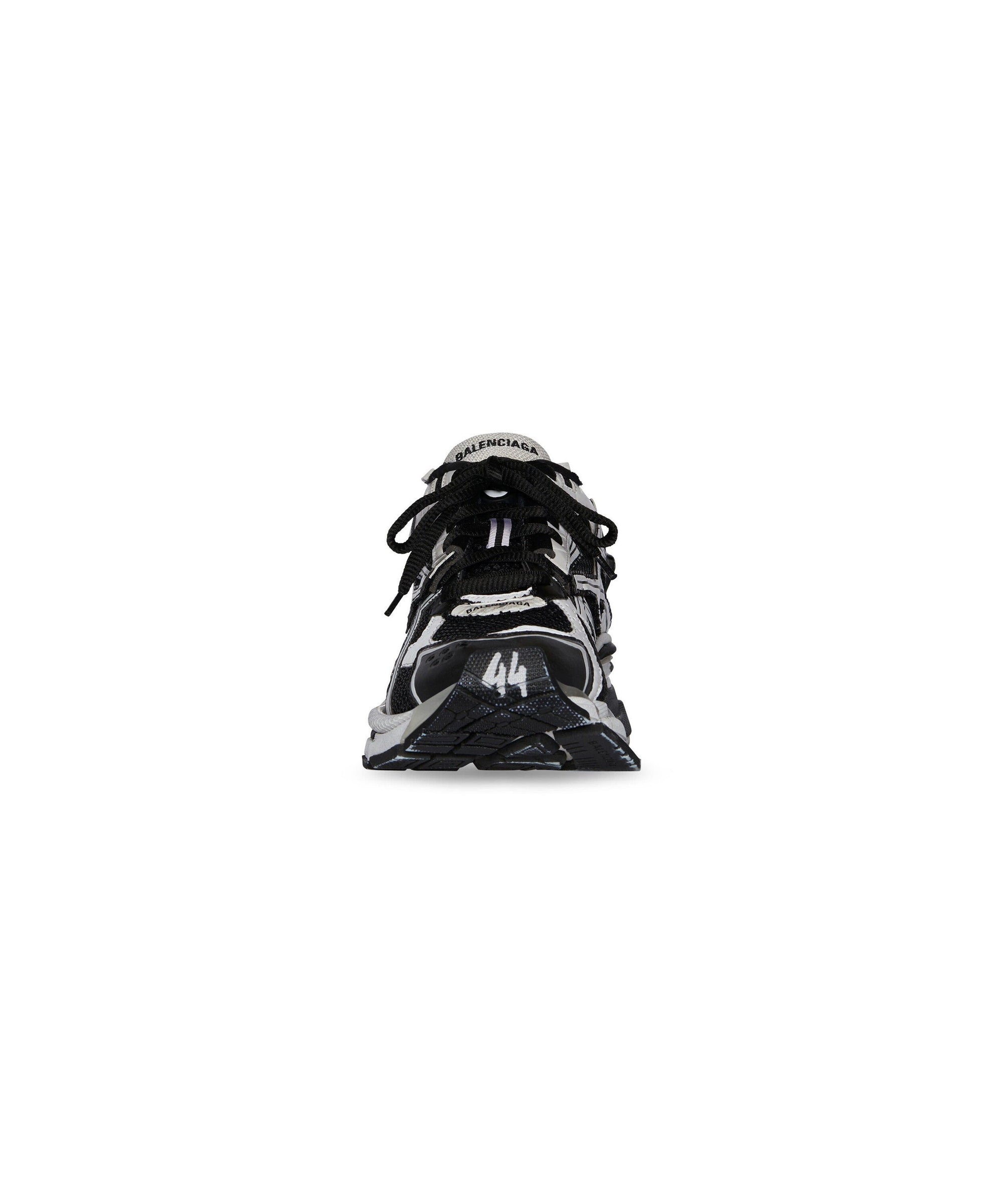 Runner Sneakers - White & Black