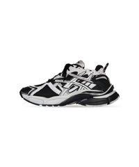 Runner Sneakers - White & Black