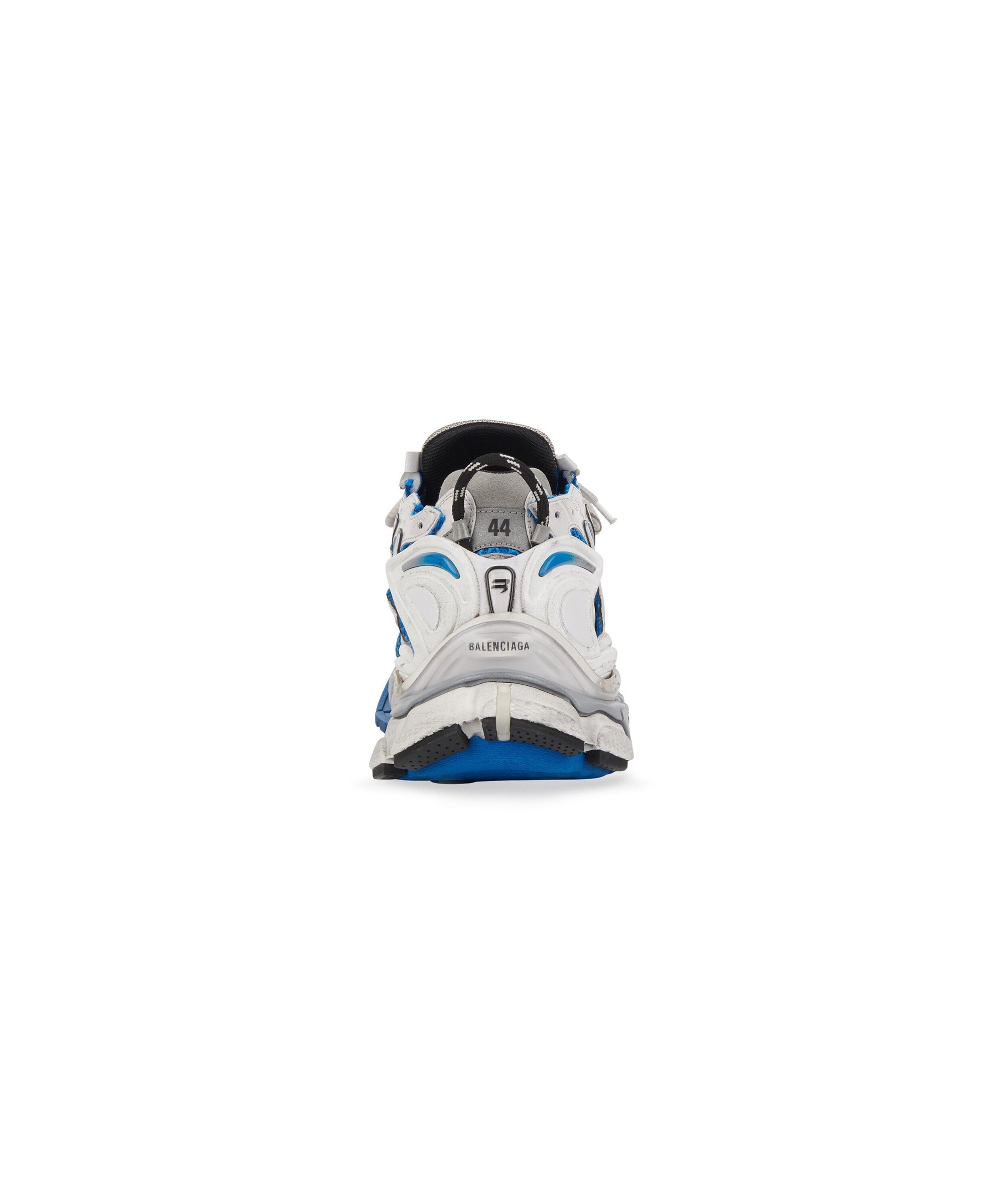 Runner Sneakers - Navy & Whit & Black & Grey
