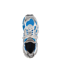 Runner Sneakers - Navy & Whit & Black & Grey