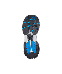 Runner Sneakers - Black & Red & Blue & Grey & Bur