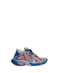 Runner Sneakers - Black & Red & Blue & Grey & Bur