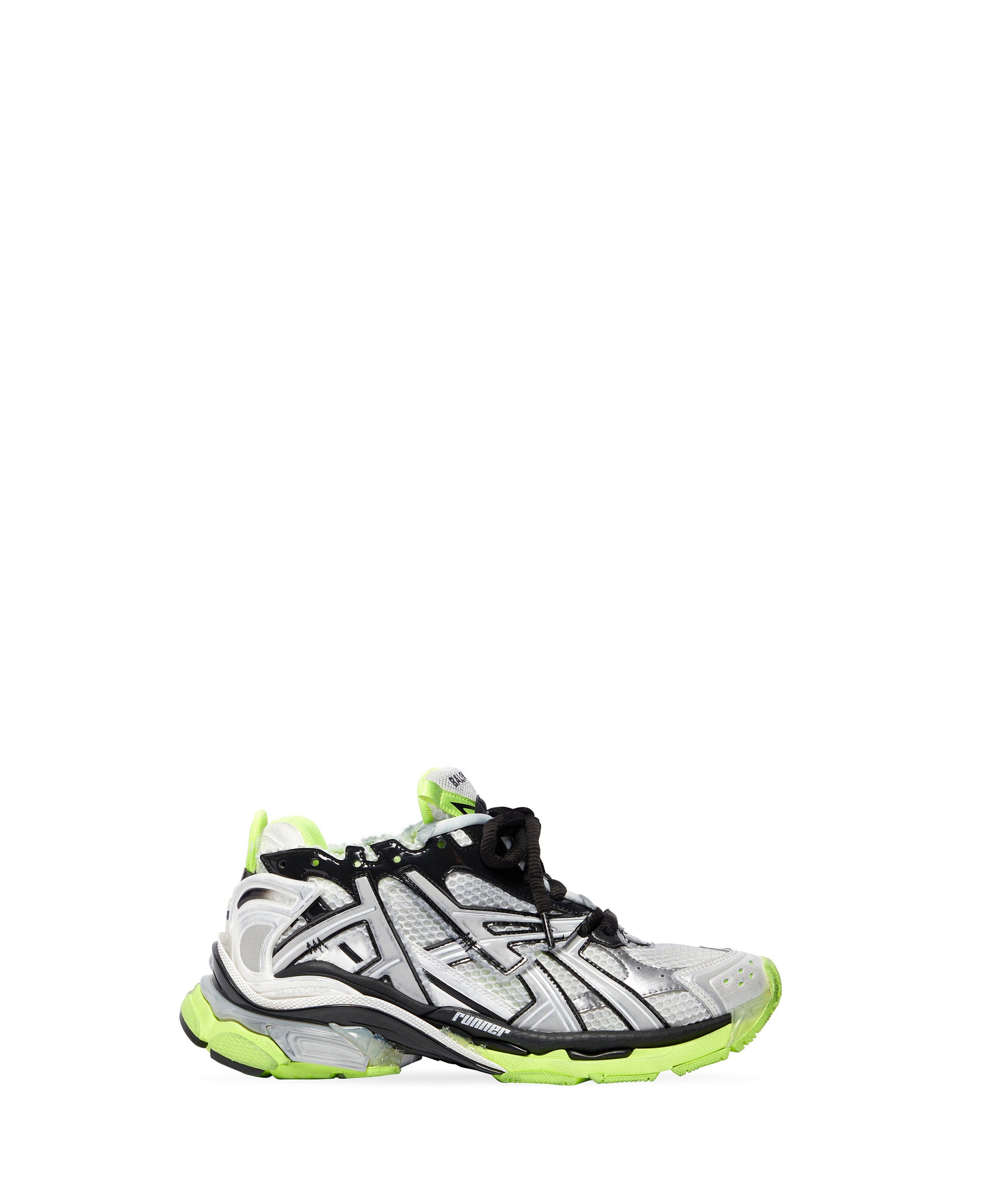 Runner Sneakers - White & Black