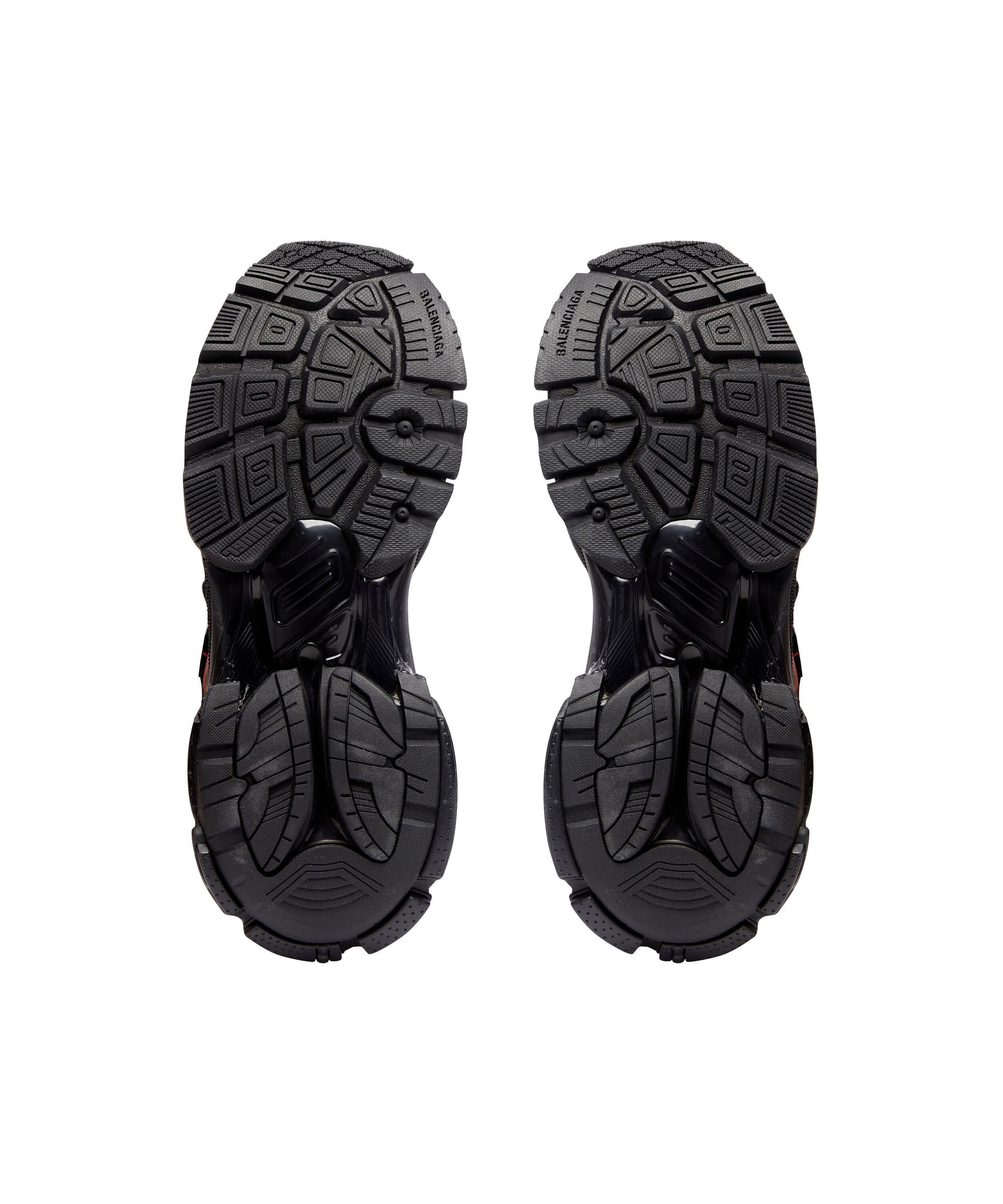 Runner Graffiti Sneakers - Black & Red