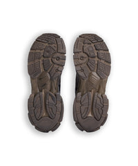 Runner Graffiti Sneakers - Dark Taupe & Black