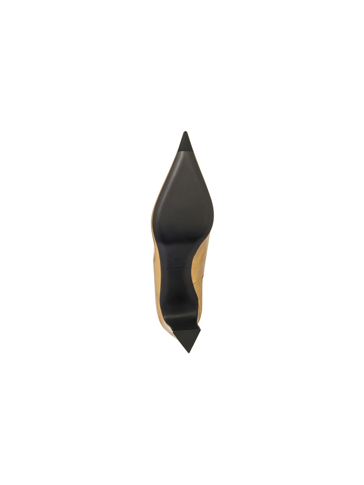 Blade gold 90mm Pumps - Gold