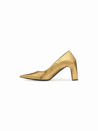 Blade gold 90mm Pumps - Gold