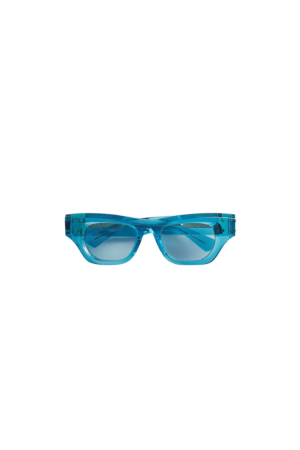 Hinge Squared blue Sunglasses - Blue