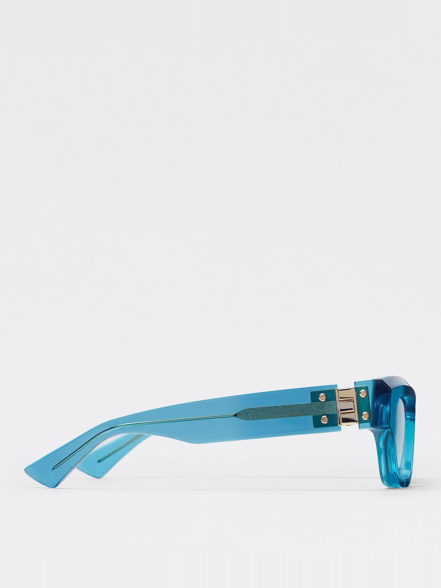 Hinge Squared blue Sunglasses - Blue