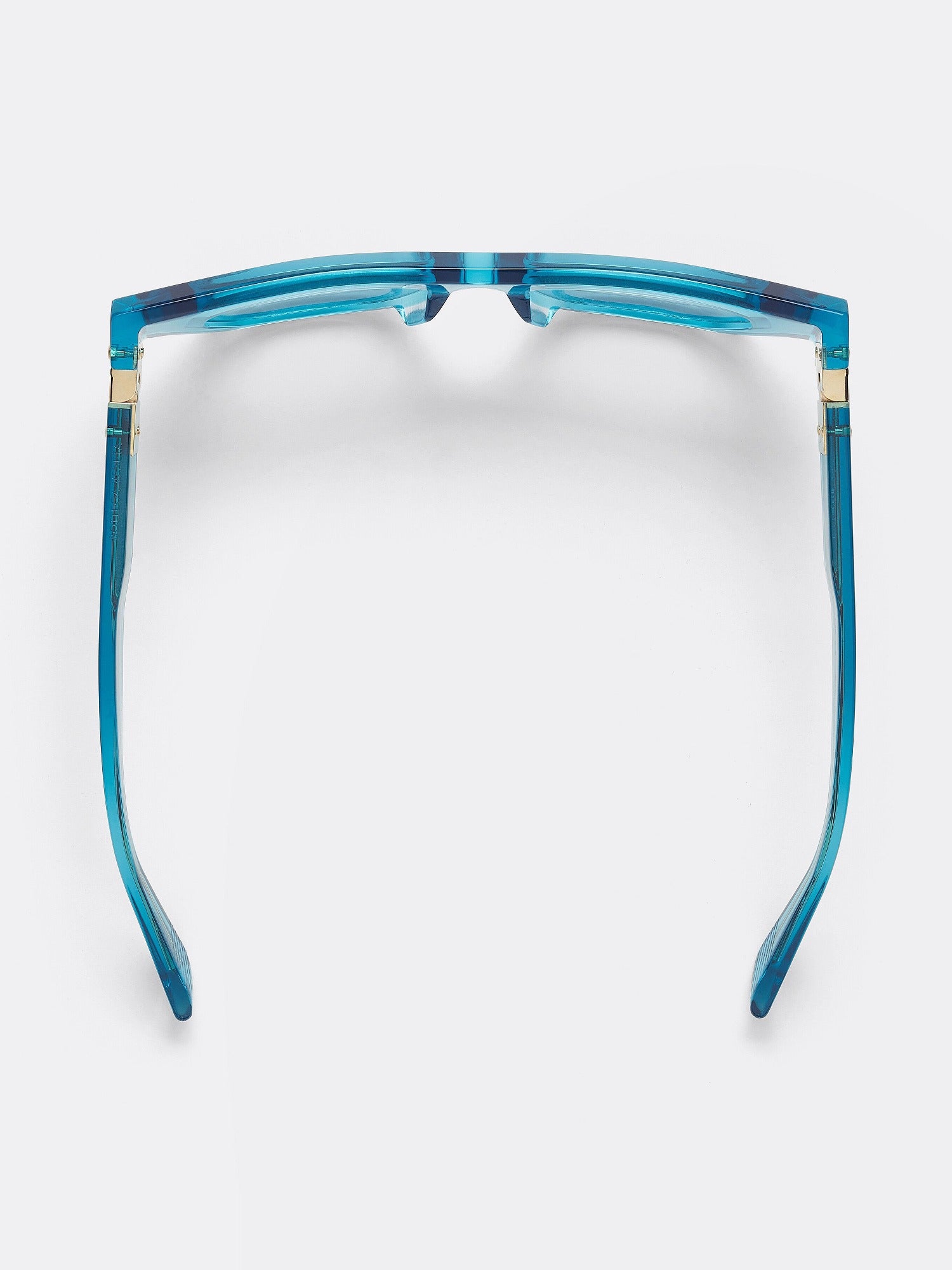 Hinge Squared blue Sunglasses - Blue