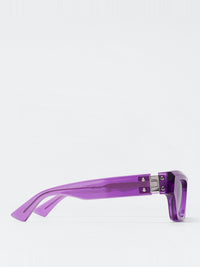Hinge Squared purple Sunglasses - Purple