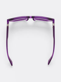 Hinge Squared purple Sunglasses - Purple