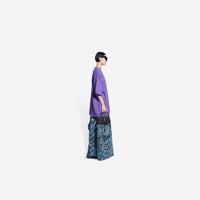Hacker Mini Hobo Bag In Jacquard Canvas - Black