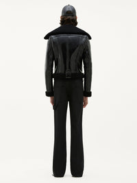Bootcut 70'S retro twill Pant - Black