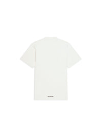 Balenciaga Back Hem Long chalky white & black T-shirt - Chalky White & Black