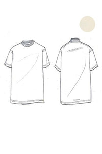 Long Boxy white T-shirt - White