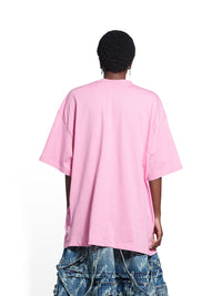 Bébé Worn-Out pink T-shirt - Pink