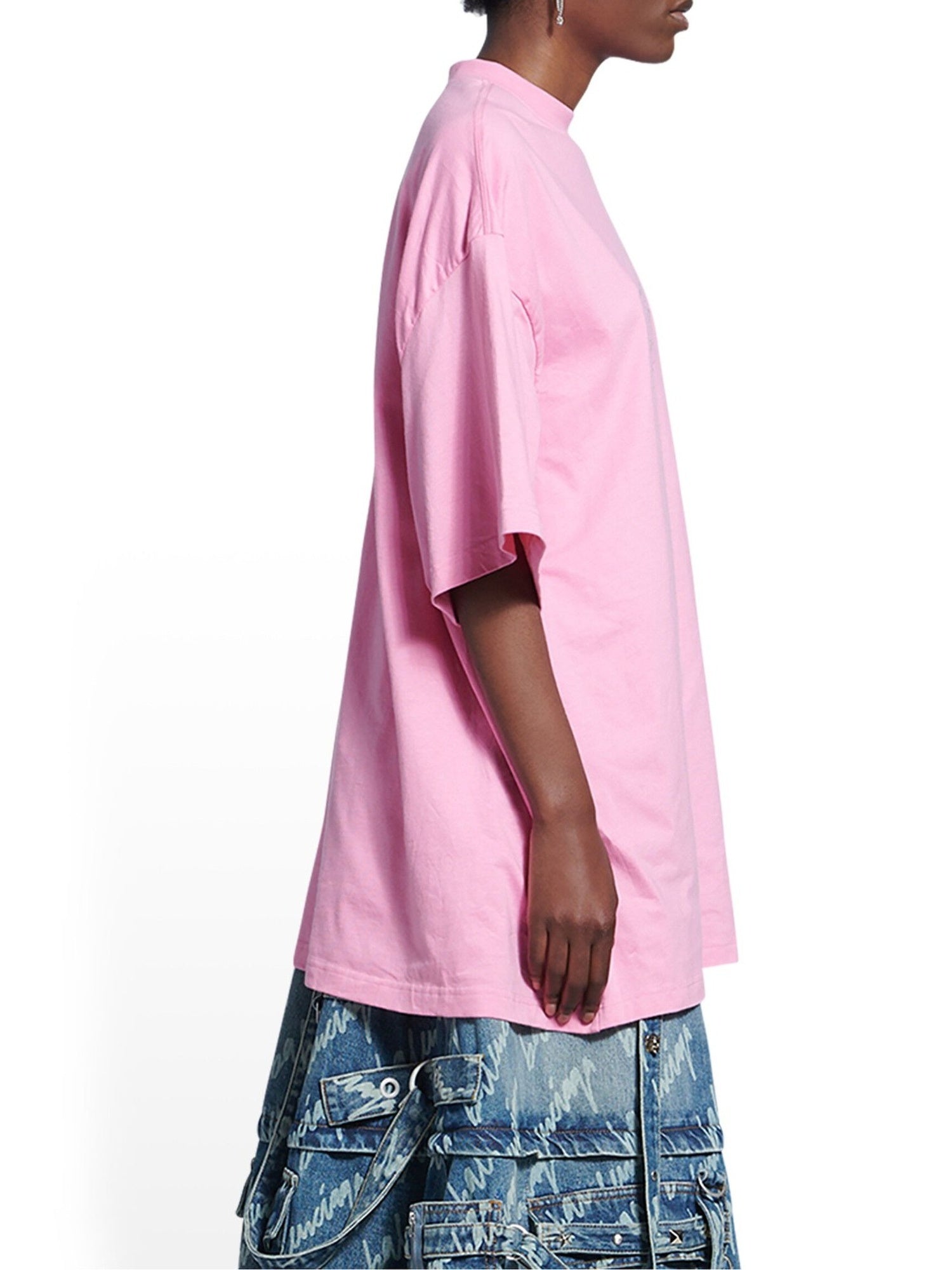 Bébé Worn-Out pink T-shirt - Pink